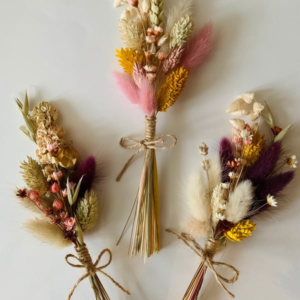 Limited Edition Dried Flower Arrangement Keepsa Folksy