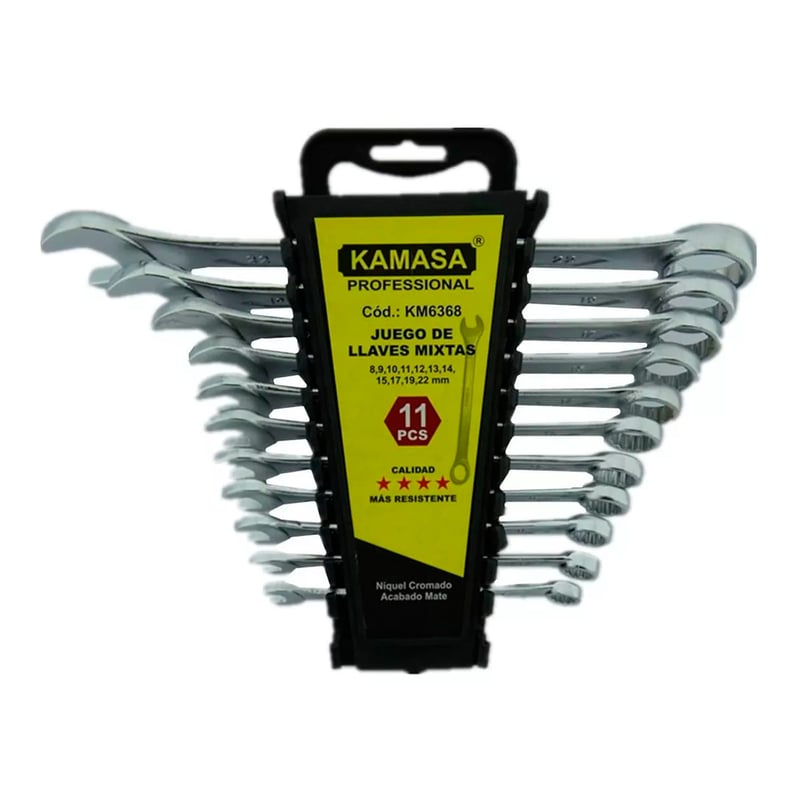 Kamasa Kit Juego De Llaves Punta De Corona Piezas Kamasa Km