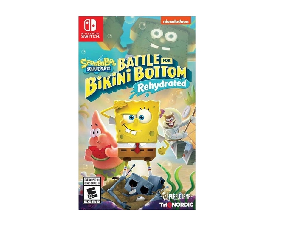 Bob Esponja Battle For Bikini Bottom Nintendo Swtich Sodimac