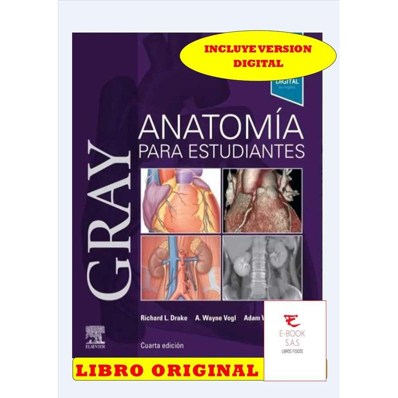 Gray anatomía para estudiantes incluye versión digital ELSEVIER