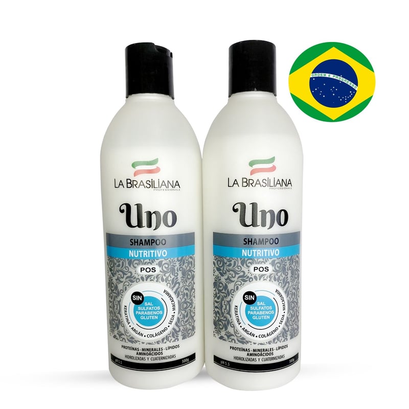 Shampoo Post Alisado Sin Sal Por La Brasiliana La Brasiliana