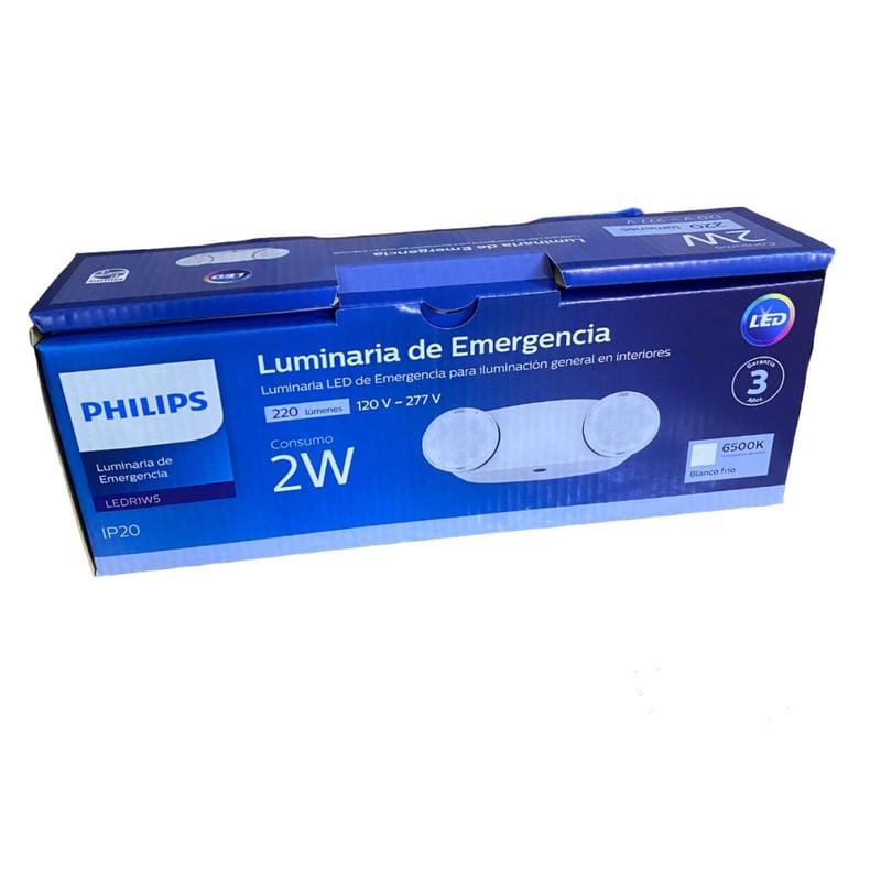 Luminaria De Emergencia Led W Philips Falabella