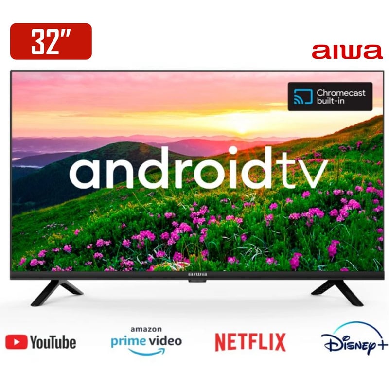 Televisor Aiwa 32 HD LED Android Smart TV AW32B4SMG AIWA Falabella