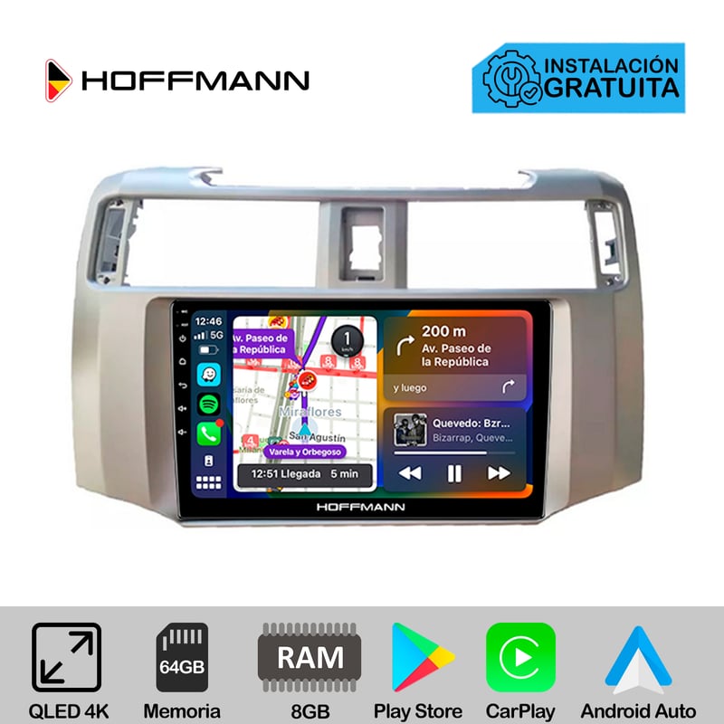 Autoradio CarPlay Android Toyota 4Runner 2010 2022 Sodimac Falabella