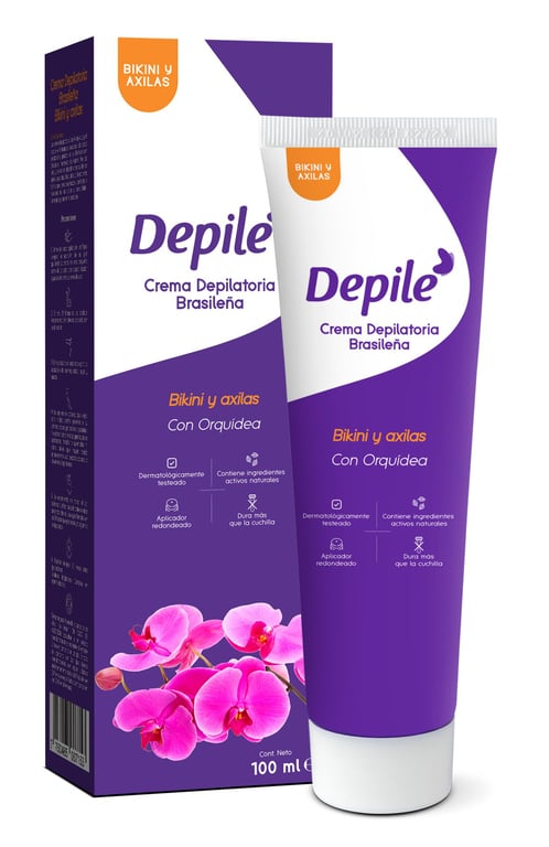 Crema Depiladora Brasileña Depilé Bikini Axilas 100 mL Tottus Perú