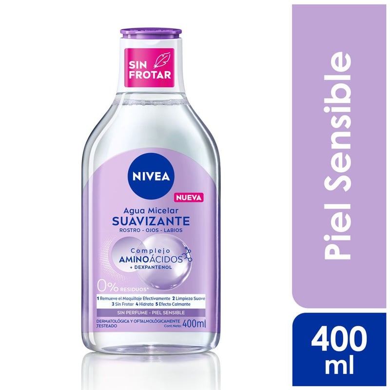 Agua Micelar Nivea Micellair Piel Sensible Frasco Ml Tottus Per