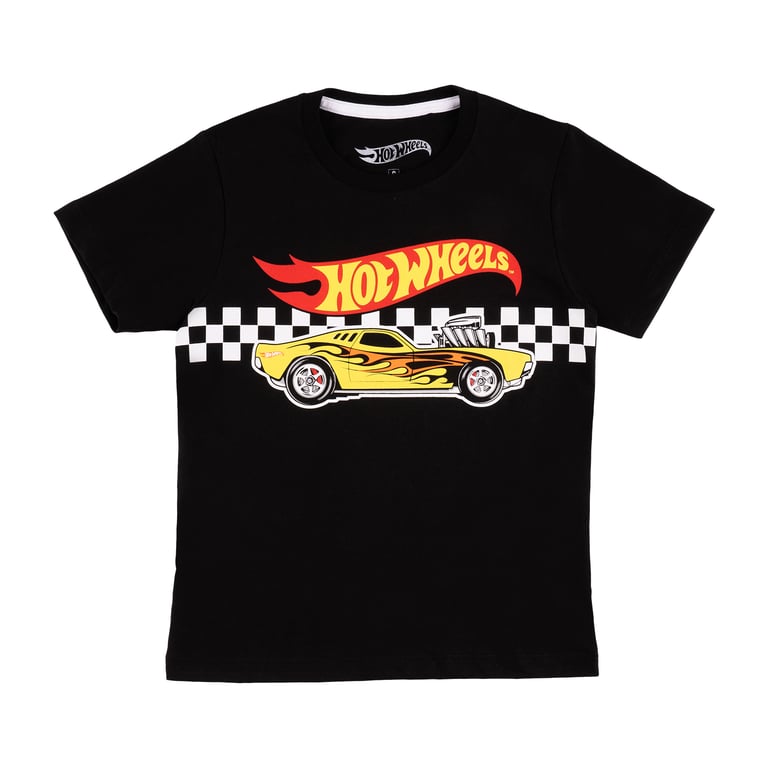 Polo Niño Manga Corta Hot Wheels Tottus Perú