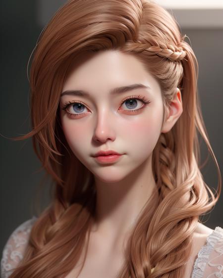 Ai Art Lora Model Realistic D Rendering Of Girls Concept