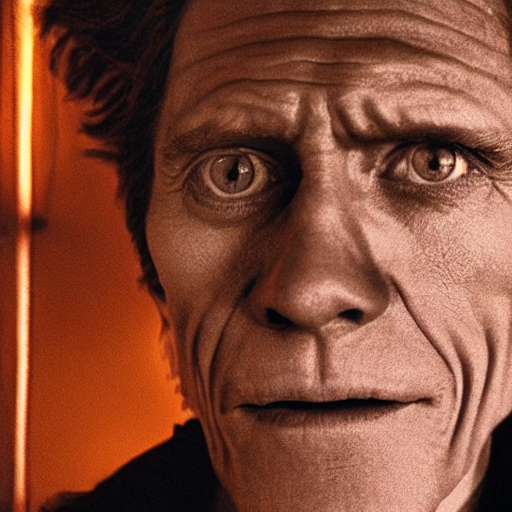 Prompthunt Willem Dafoe Face In The Night Sky Ominous Spooky