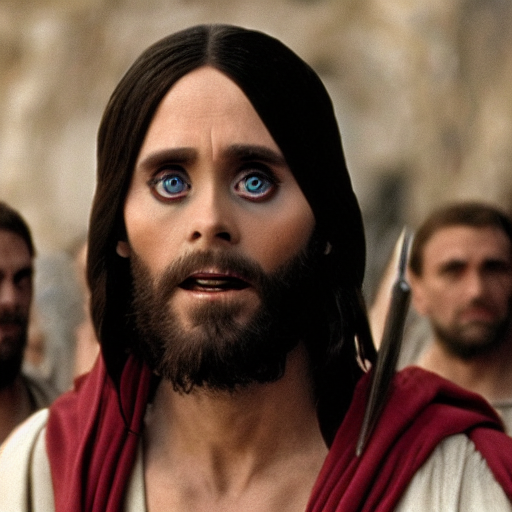 Prompthunt Jared Leto In The Passion Of Christ