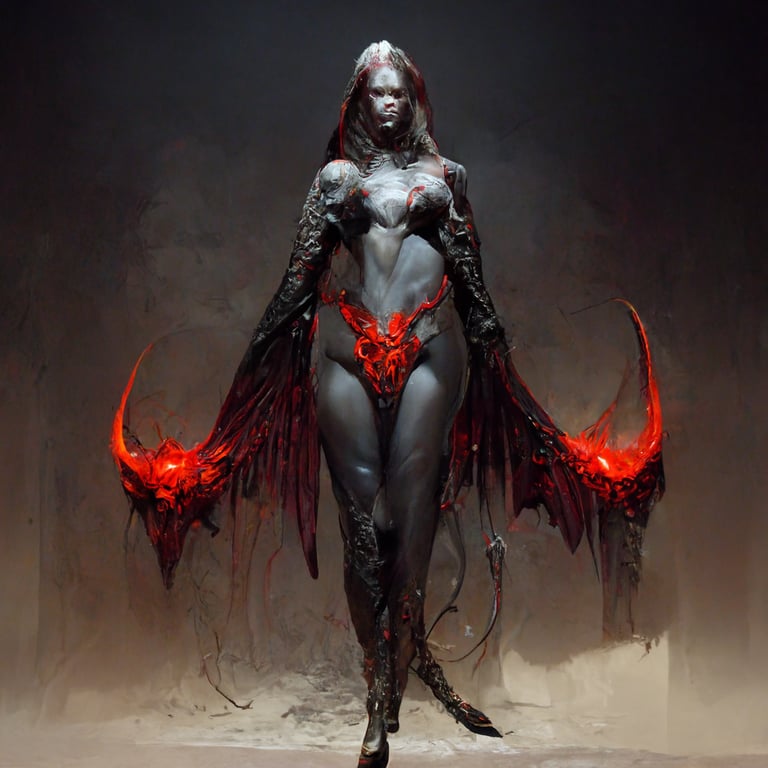 Prompthunt Lilith Diablo Game Concept Art