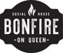 Bonfire on Queen logo