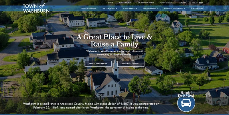 Town of Washburn, Maine