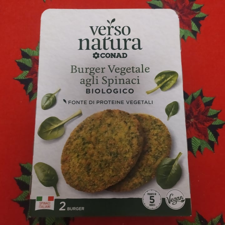 Conad Verso Natura Burger Vegetale Agli Spinaci Biologico Review Abillion