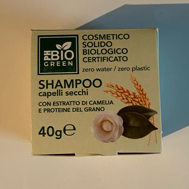 Phbio Shampoo Solido Con Estratto Di Camelia E Proteine Del Grano