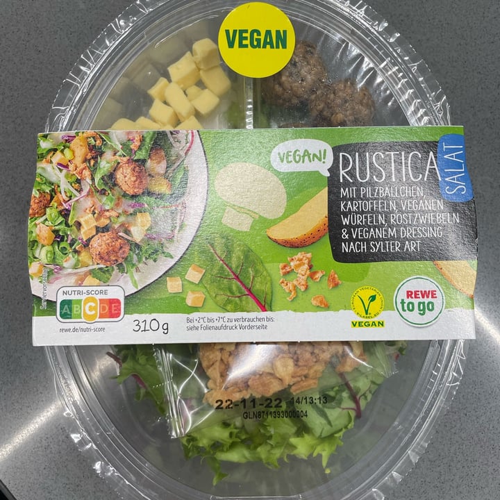 Rewe To Go Salat Rustica Review Abillion