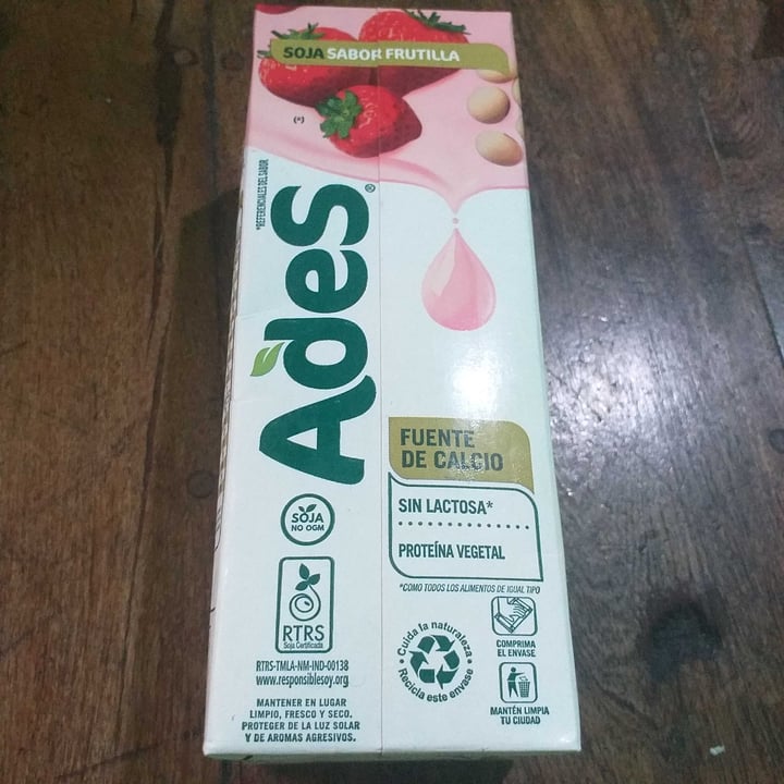 Ades Leche De Soja Sabor Frutilla Review Abillion