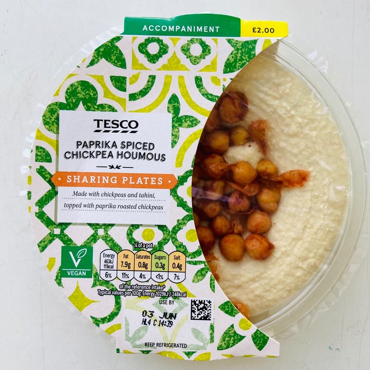 Tesco Paprika Spiced Chickpea Houmous Reviews Abillion