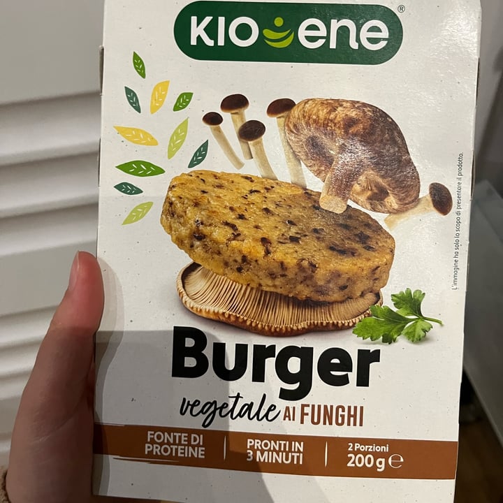 Kioene Burger Vegetale Ai Funghi Review Abillion