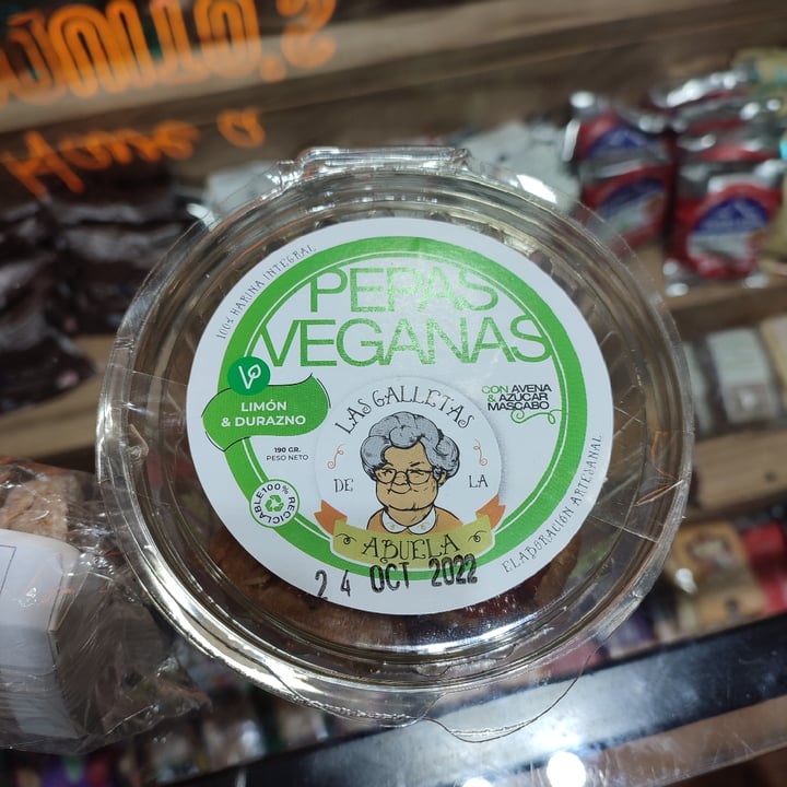 Las galletas de la abuela Pepas Veganas De Limón Y Durazno Review