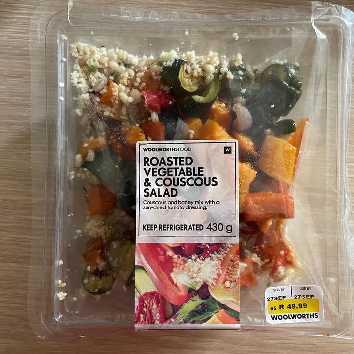 Woolworths Food Roasted Vegetable Couscous Salad Review Abillion