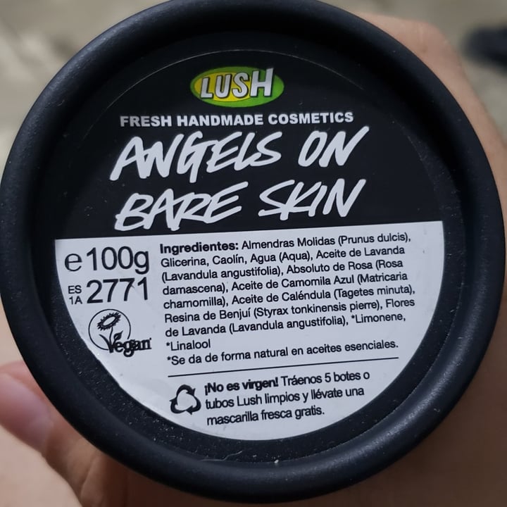 Lush Fresh Handmade Cosmetics Angels On Bare Skin Review Abillion