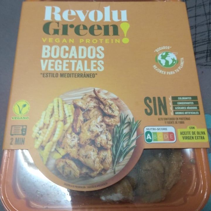 Revolu Green Bocados vegetales estilo mediterráneo Review abillion