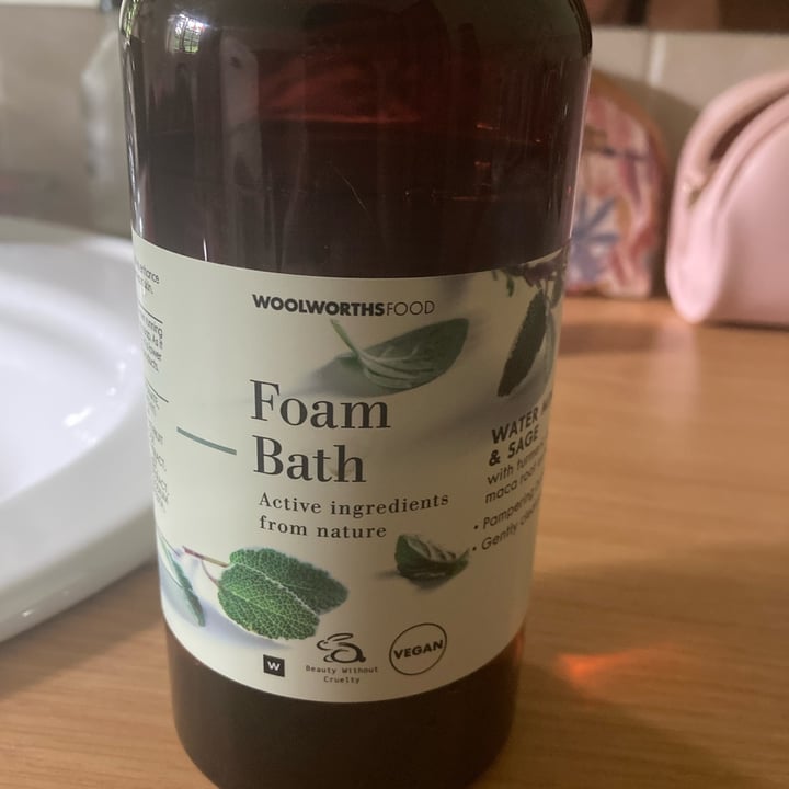 Woolworths Foam Bath Water Mint And Sage Review Abillion