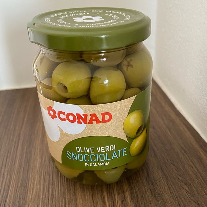 Conad Olive Verdi Snocciolate In Salamoia Review Abillion