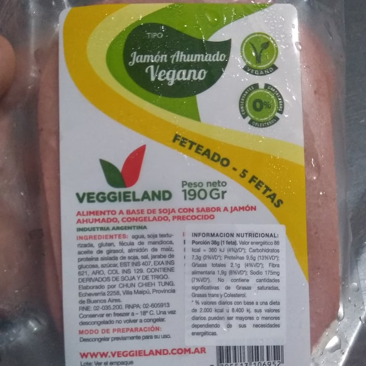 Veggieland Jam N Ahumado Vegano Feteado Review Abillion