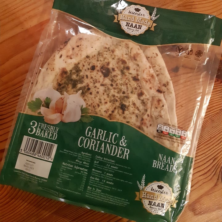 Leicester Bakery Garlic Coriander Naan Breads Review Abillion