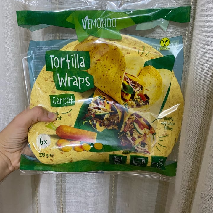 Vemondo Tortilla Wraps Carrots Review Abillion