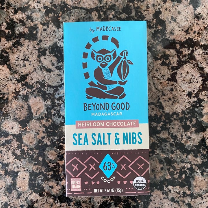 Madecasse Sea Salt Nibs Heirloom Chocolate Review Abillion