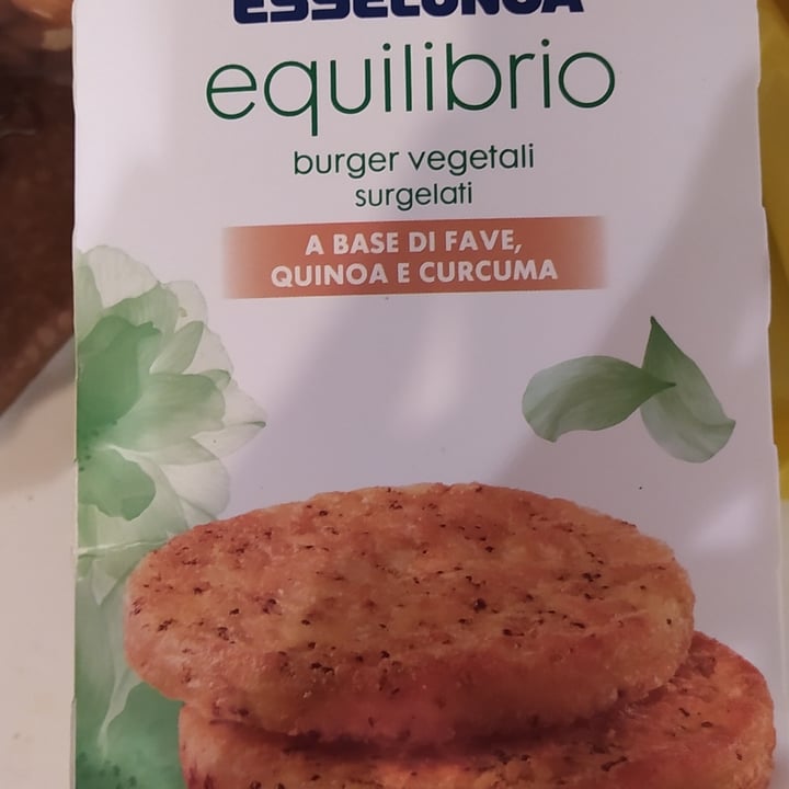 Esselunga Equilibrio Burger Vegetali Fave Quinoa E Curcuma Review