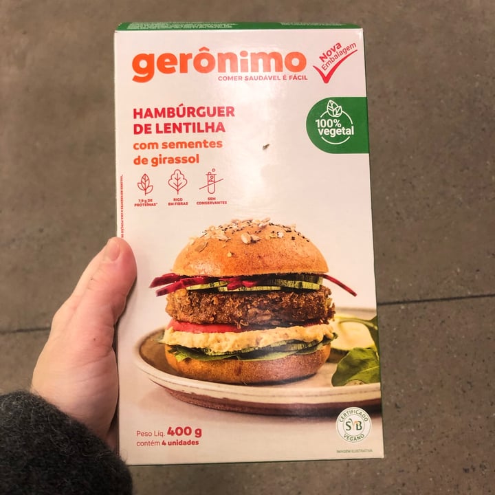 Ger Nimo Hamburger De Lentilha Sementes De Girassol Review Abillion