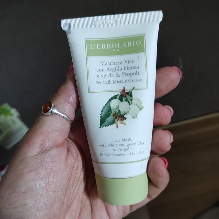 Erbolario Maschera Viso Argilla Bianca E Verde E Propoli Review Abillion