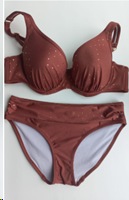 Bikini Unterteil Glitter Brown Astratex De