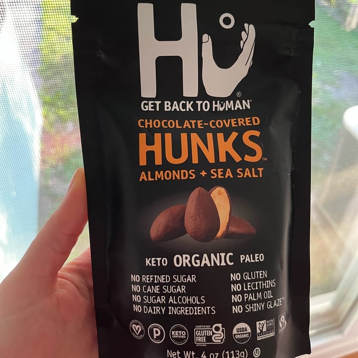 Hu Kitchen Chocolate Covered Hunks Almond And Sea Salt Review Abillion