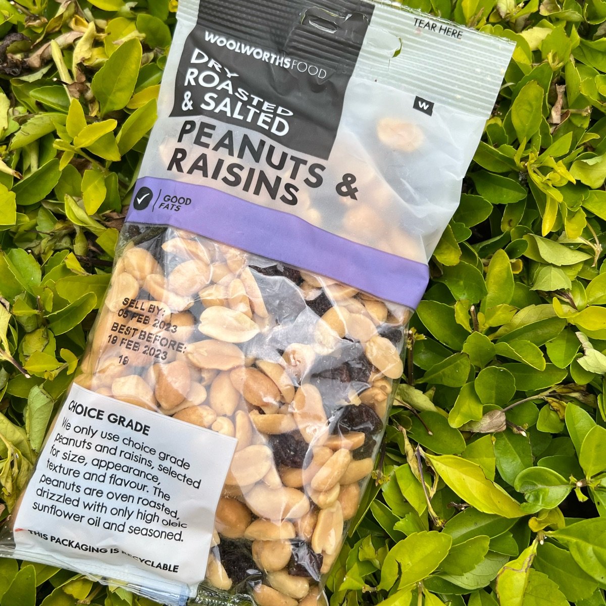 Woolworths Food Dry Roasted Salted Peanuts Raisons Reviews Abillion