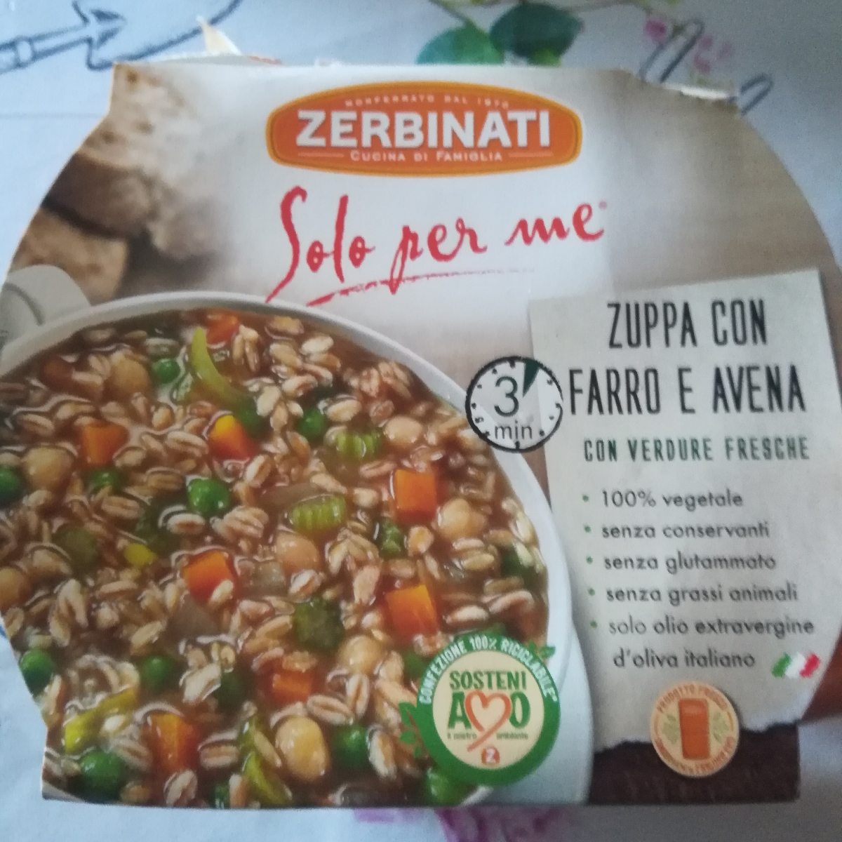 Zerbinati Zuppa Con Farro E Avena Reviews Abillion