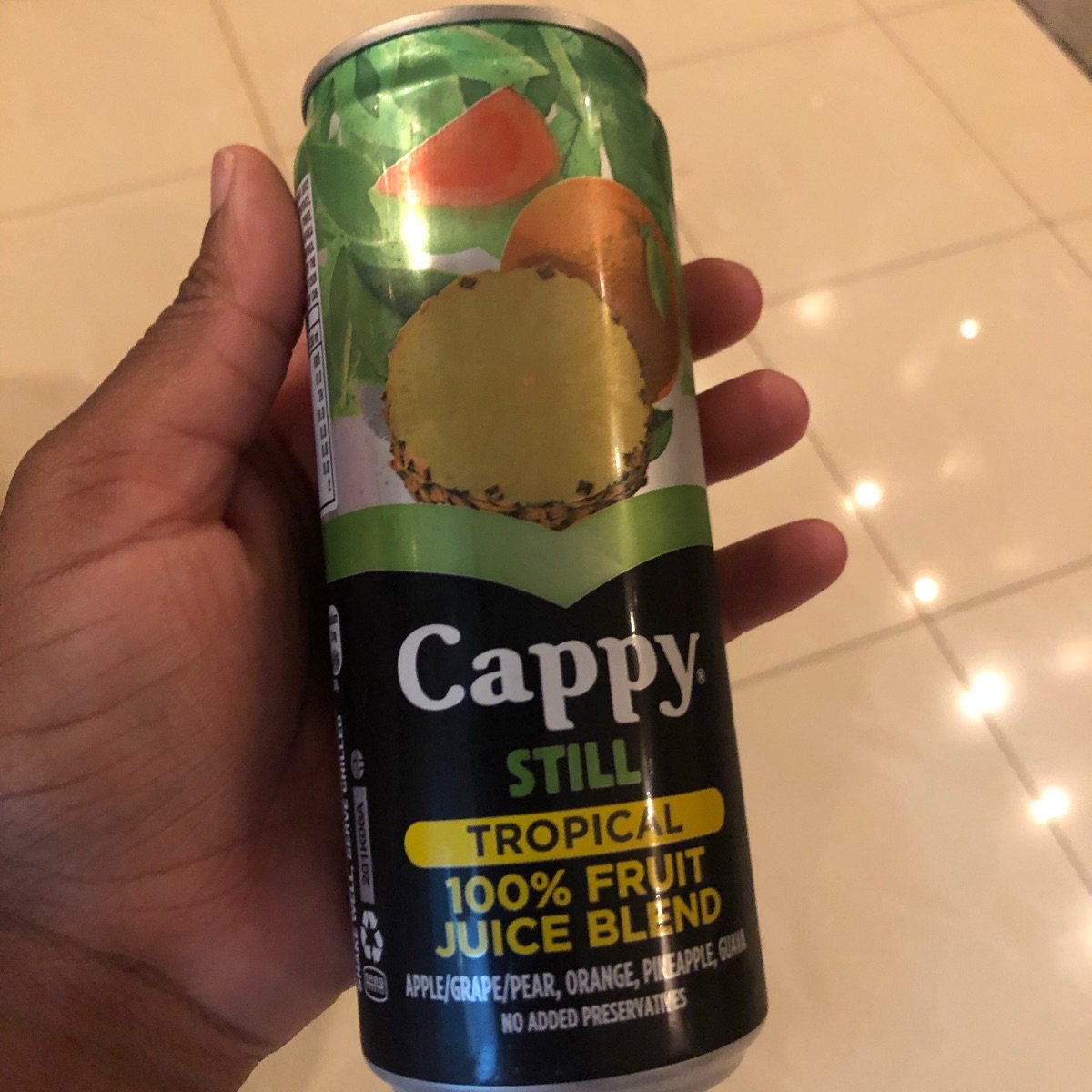 Cappy 100 Fruit Juice Blend Tropical Reviews Abillion