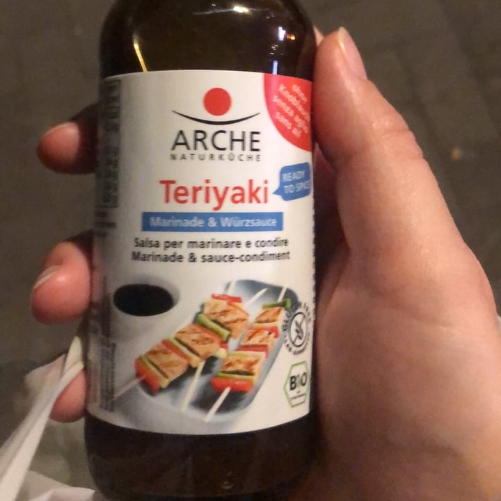 Arche Naturküche teriyaki sauce Review abillion