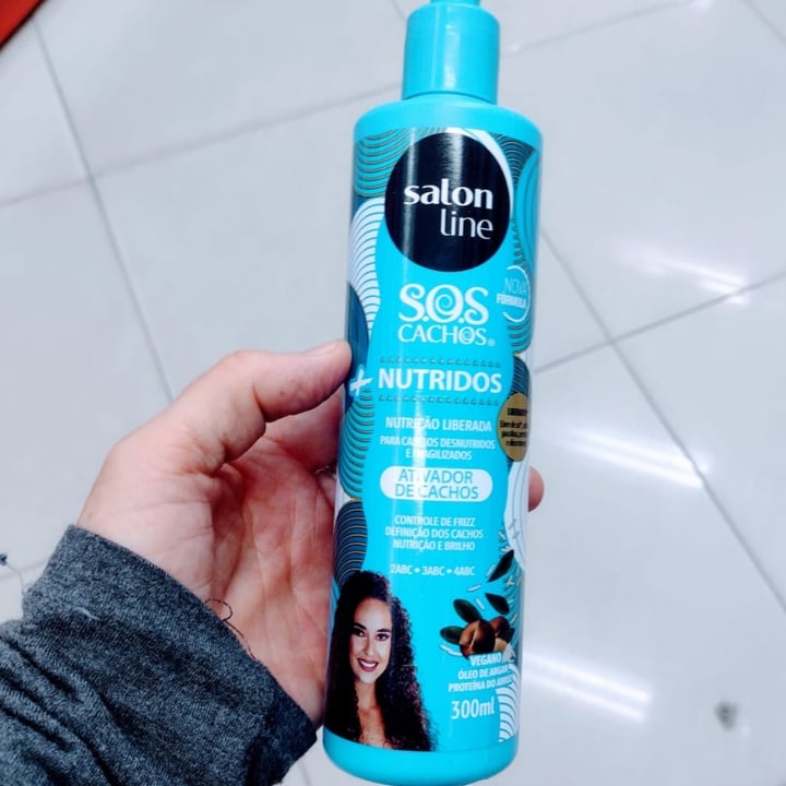 Salon Line Sos Ativador De Cachos Nutridos Review Abillion