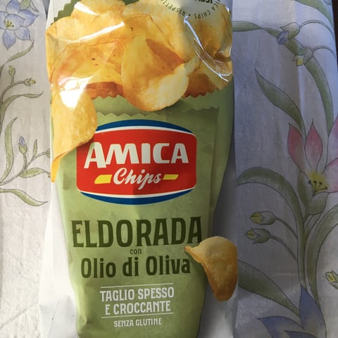 Amica Chips Patatine Eldorada Con Olio Di Oliva Con 30 Di Grassi