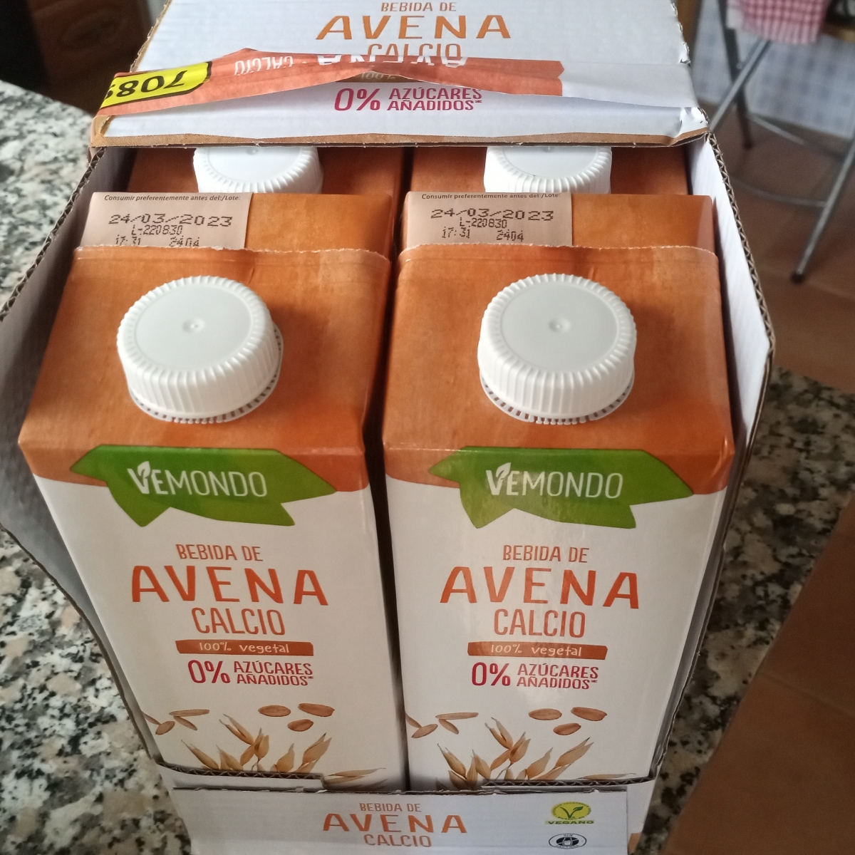 Vemondo Bebida De Avena Calcio Az Car A Adido Reviews Abillion