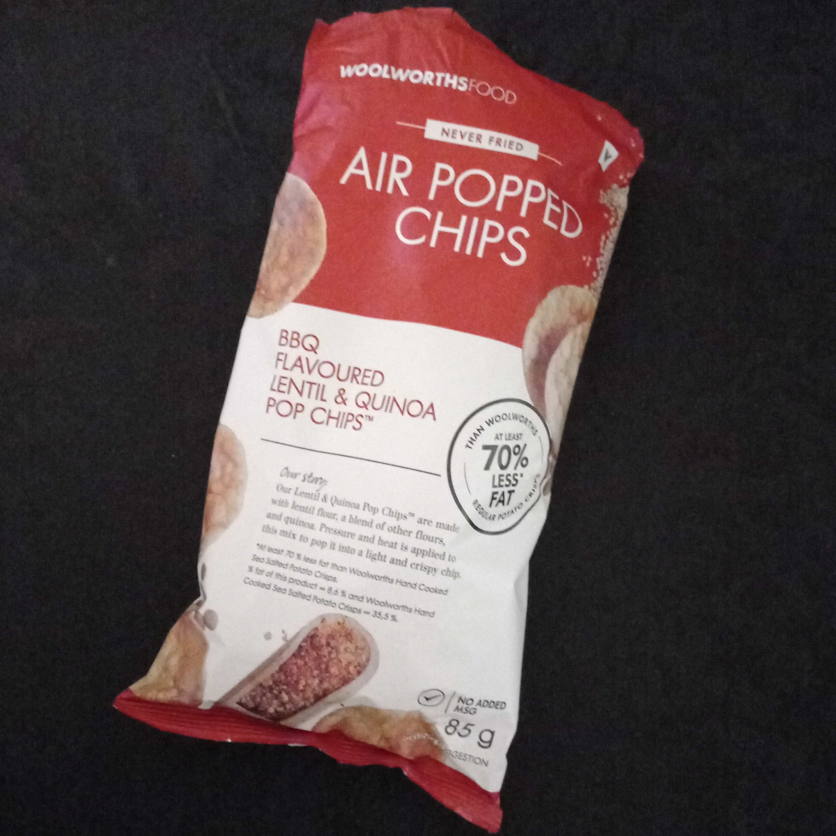 Woolworths Food Bbq Air Popped Chips Reviews Abillion