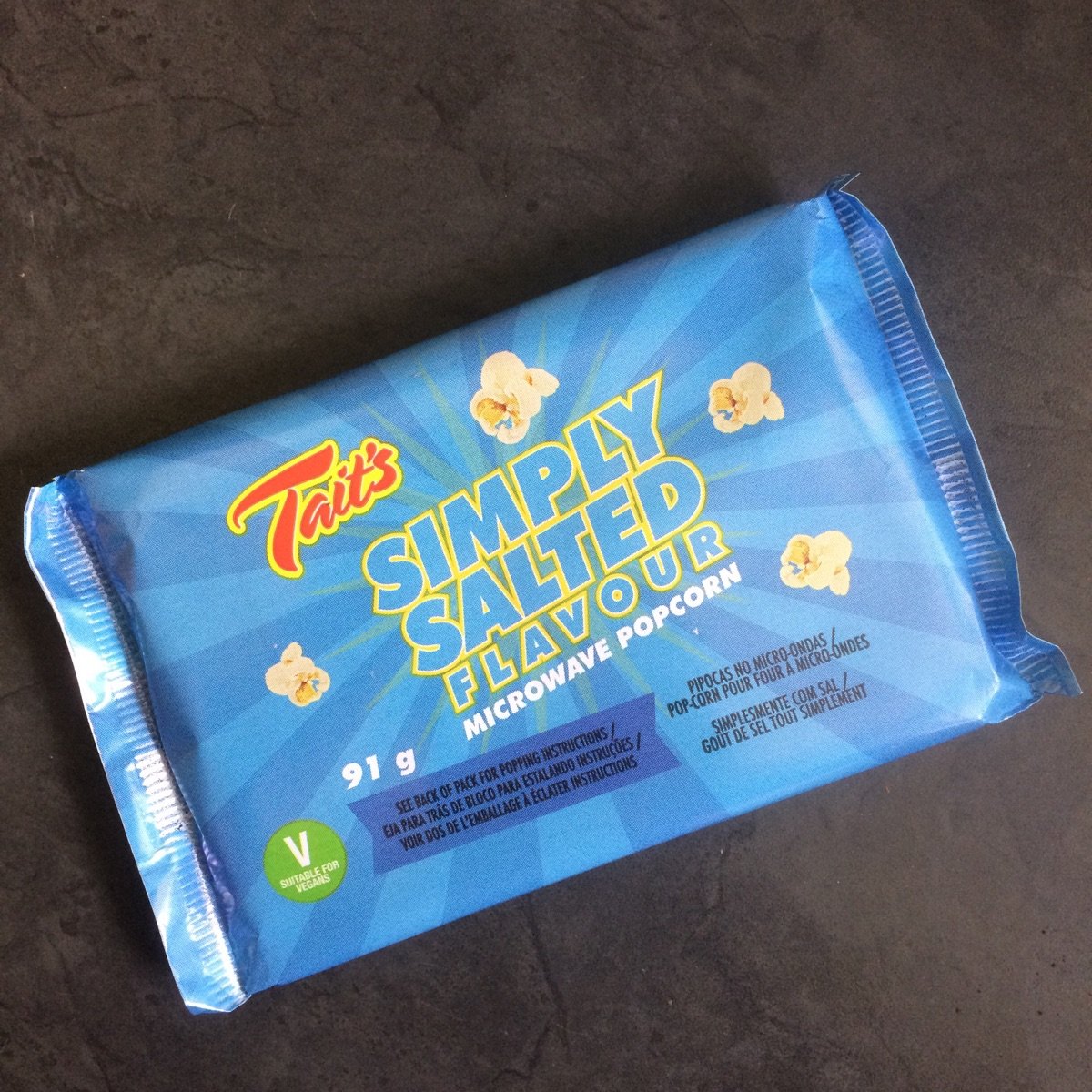 Taits Simply Salted Microwave Popcorn Reviews Abillion