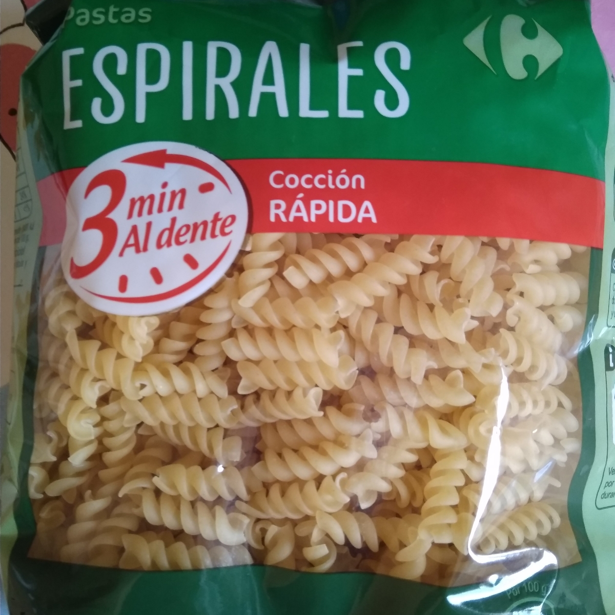 Carrefour Pasta Espirales Reviews Abillion