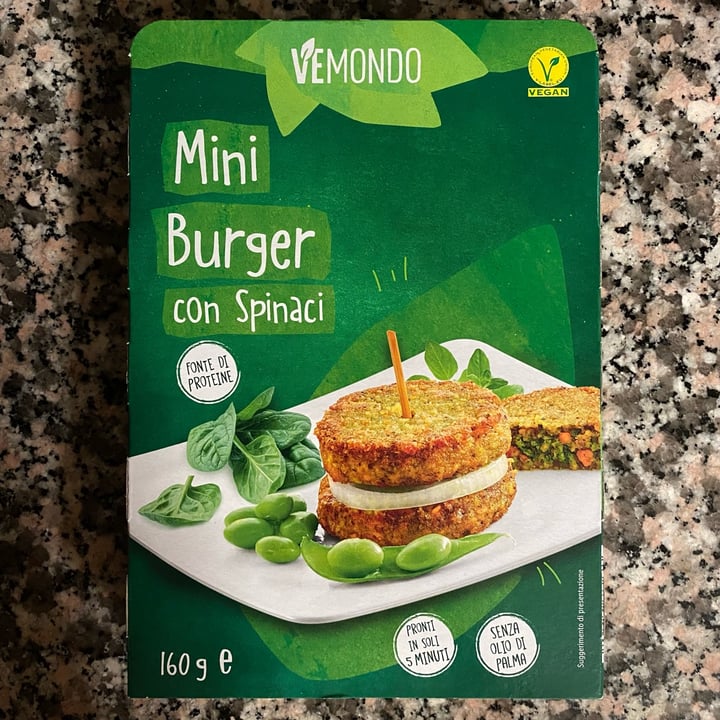 Vemondo Mini Burger Con Spinaci Review Abillion