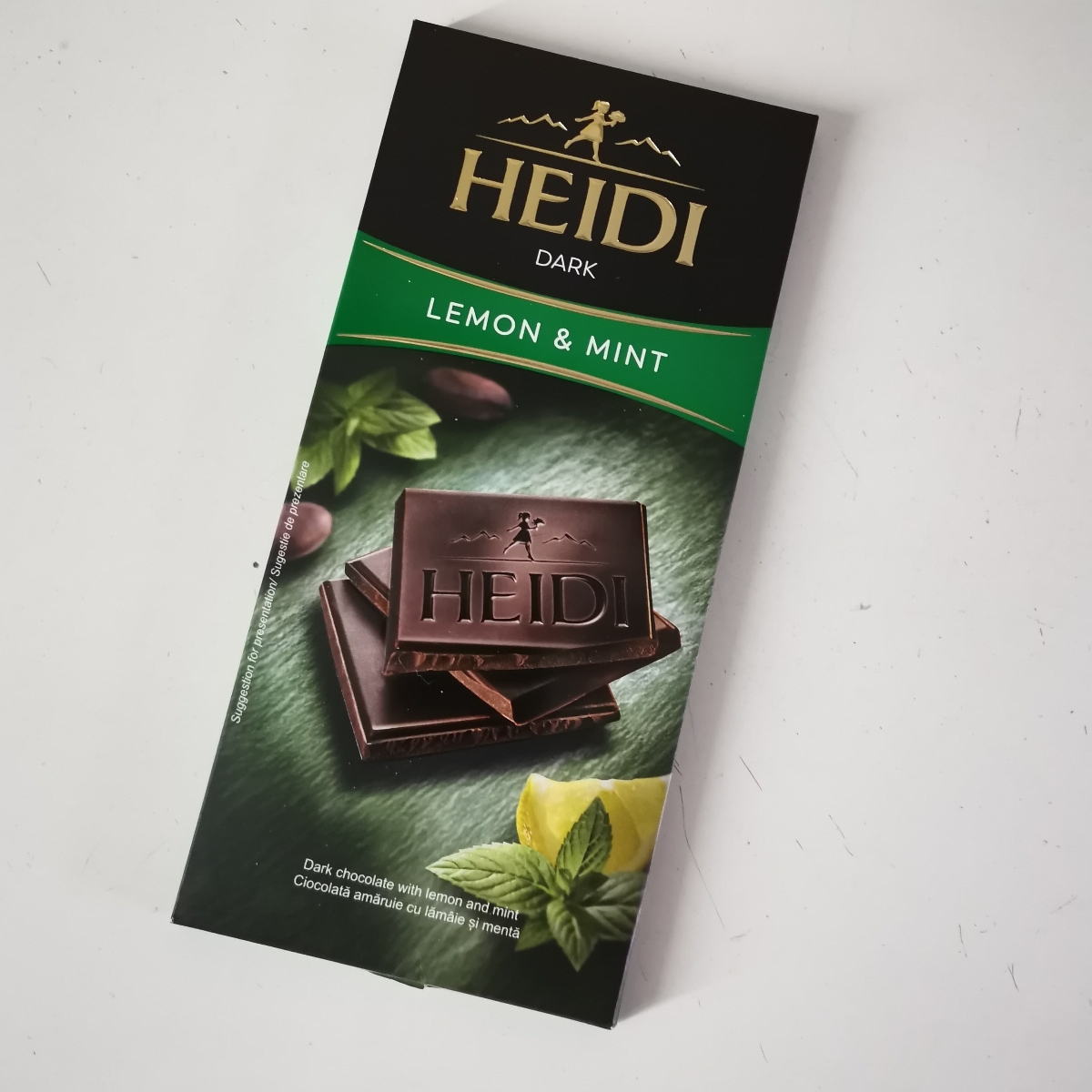 Heidi Lemon Mint Dark Chocolate Reviews Abillion